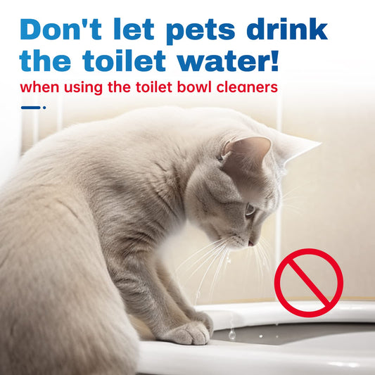 Vacplus Toilet Bowl Cleaner Tablets 12 PACK, Automatic Toilet Bowl Cleaners with Bleach for Deodorizing and Descaling, Bathroom Cleaner Against Tough Stains