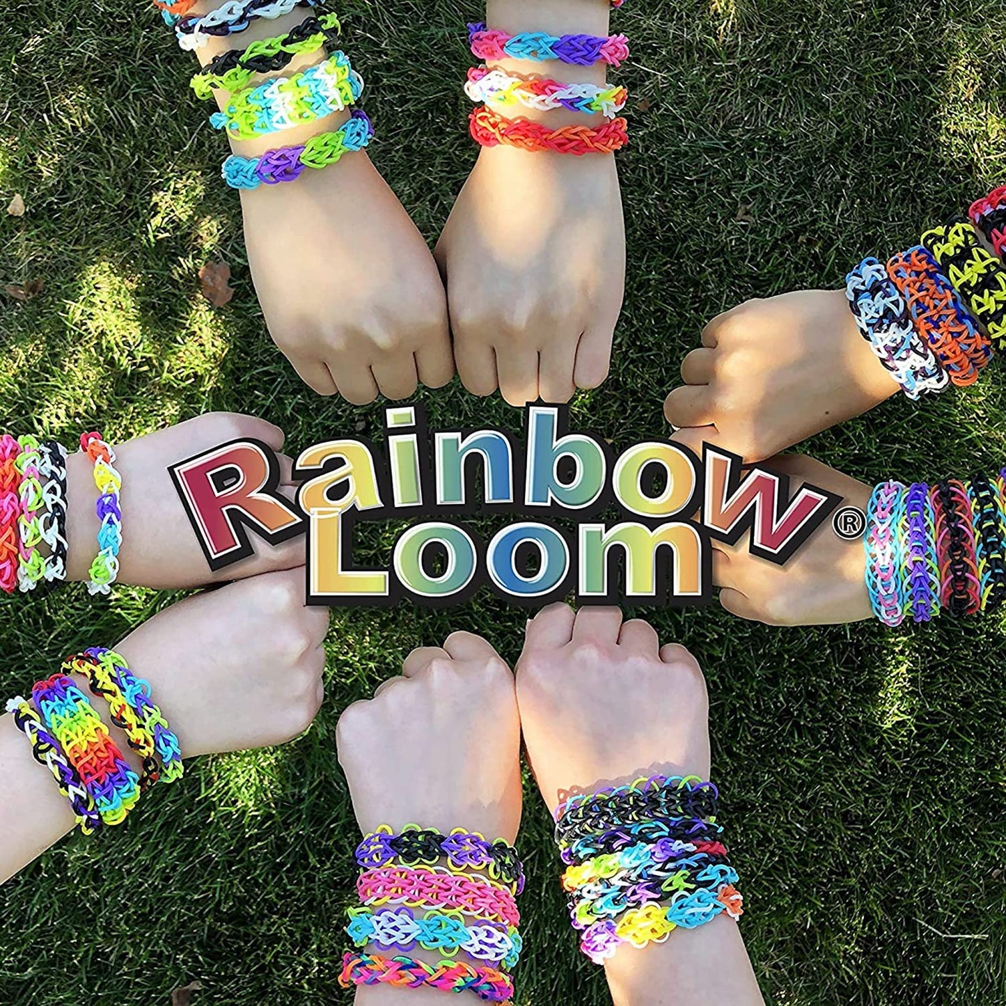 Rainbow Loom® MEGA Combo Set, Features 7000+ Colorful Rubber Bands, 2 Step-by-Step Bracelet Instructions, Organizer Case, Great Gift for Kids 7+ to Promote Fine Motor Skills (Packaging May Vary)