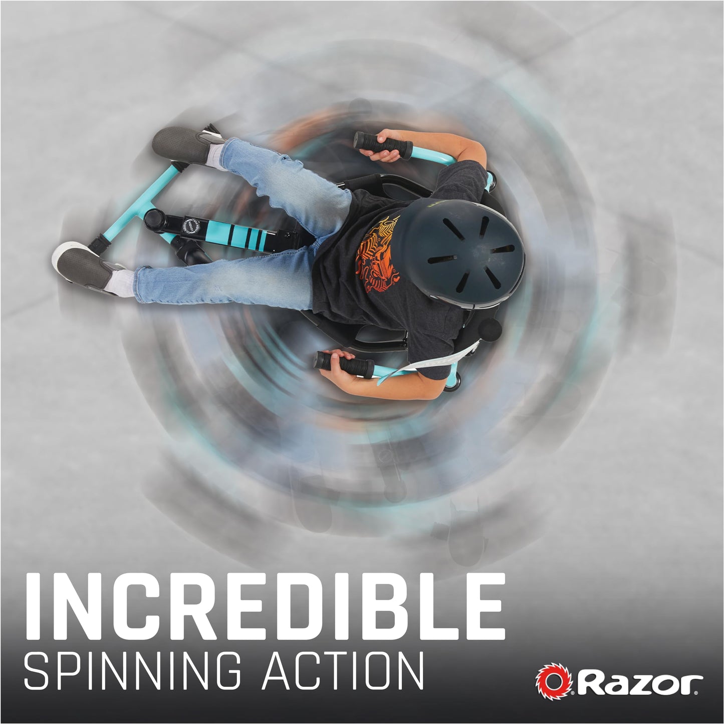 Crazy Cart Shuffle by Razor – Kid-Powered Drifting Go-Kart for Ages 4+, Crazy Cart Drift Bar Technology, Adjustable Frame with 5 Length Settings